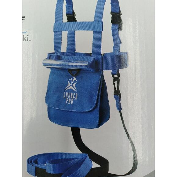 SKI SNOWBOARD TRAINING HARNESS Trainer Leash Kids Beginners By LAUNCH PAD NEW - Picture 2 of 3